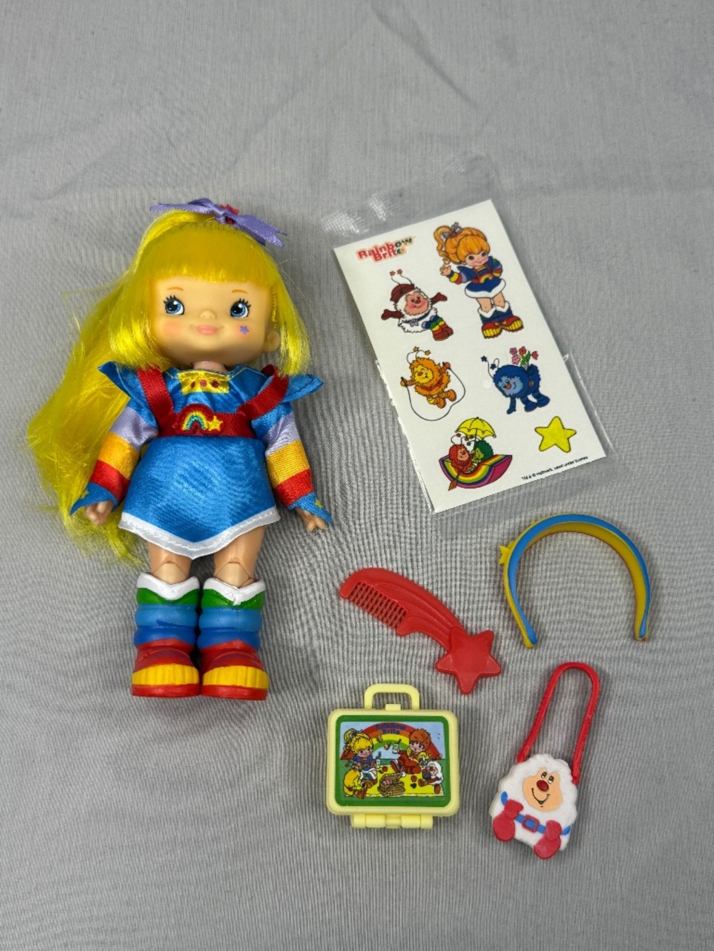 Rainbow Bright Doll 5.5”